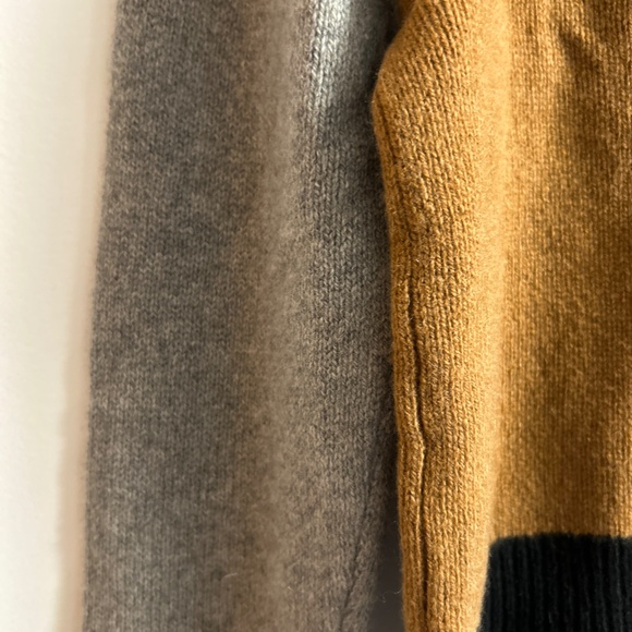 Frame Cashmere colorblock sweater XS - Picture 4 of 9